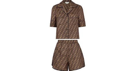 fendi pajamas men|fendi brown pyjamas.